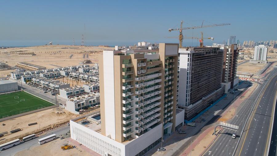 أنشطة البناء في مشاريع الشركة متواصلة ولم تتتأثر بالوضع العالمي الحالي