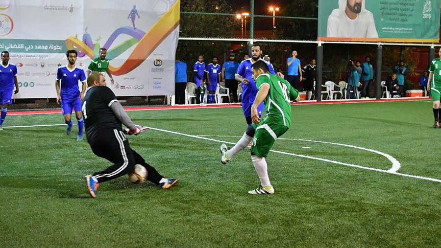 معهد دبي القضائي يعلن عن الفرق المؤهلة لدور الستة عشر في بطولة خماسيات كرة القدم 2020