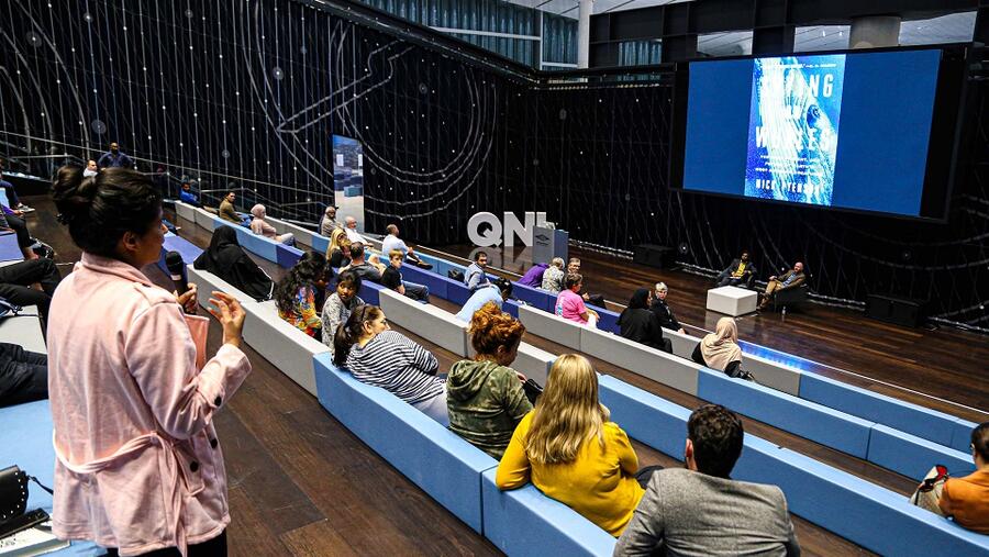 خبير في الحفريات البحرية يكشف أسرار الحيتان في محاضرة بالمكتبة الوطنية