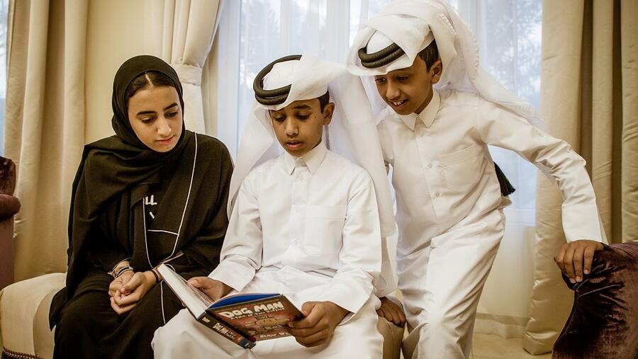 مؤسسة قطر تواصل توفير فرص التعلم للأطفال في ظل التحديات