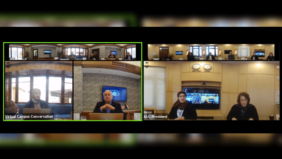 يترأس اللجنة نائب رئيس الجامعة لاتصالات التسويق والعلاقات العامة دينا أبو الفتوح.