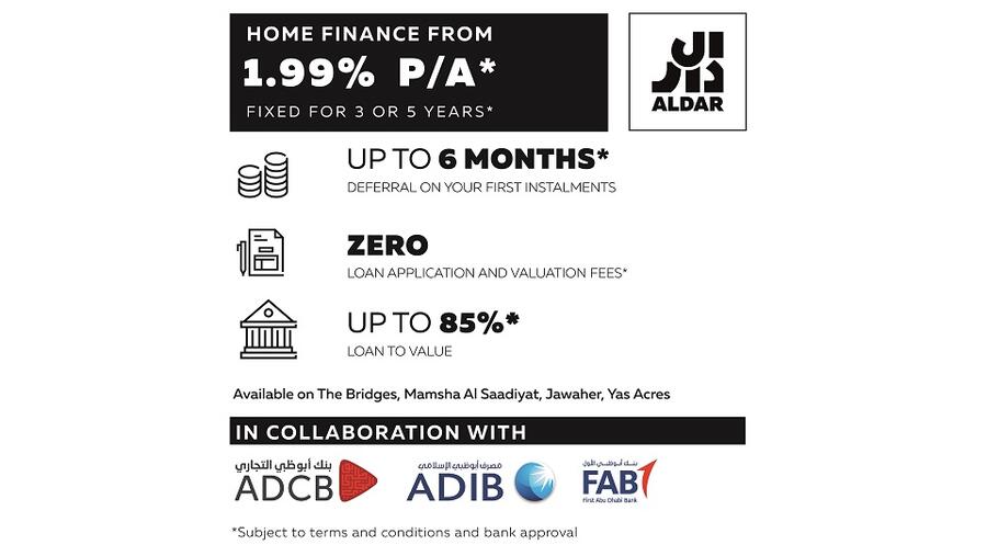 يوفر العرض للمشترين معدل ربح يبلغ 1.99%* تم تثبيته لمدة ثلاث أو خمس سنوات دون أي رسوم إدارية كرسوم تقديم الطلبات أو التقييم.*