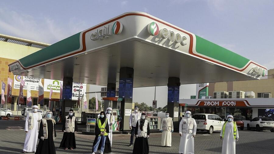 وفّرت مجموعة اينوك مساحات مخصصة لفرق الهلال الأحمر الإماراتي ضمن 20 محطة خدمة من محطات اينوك وايبكو