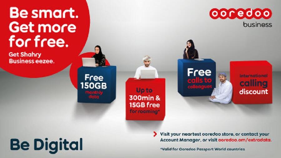 تضم باقات ﺷﻬﺮي التجارية eezee العديد من المزايا، بما في ذلك الإنترنت فائق السرعة للهواتف النقالة والمكالمات المحلية ومكالمات المجموعة التجارية المغلقة