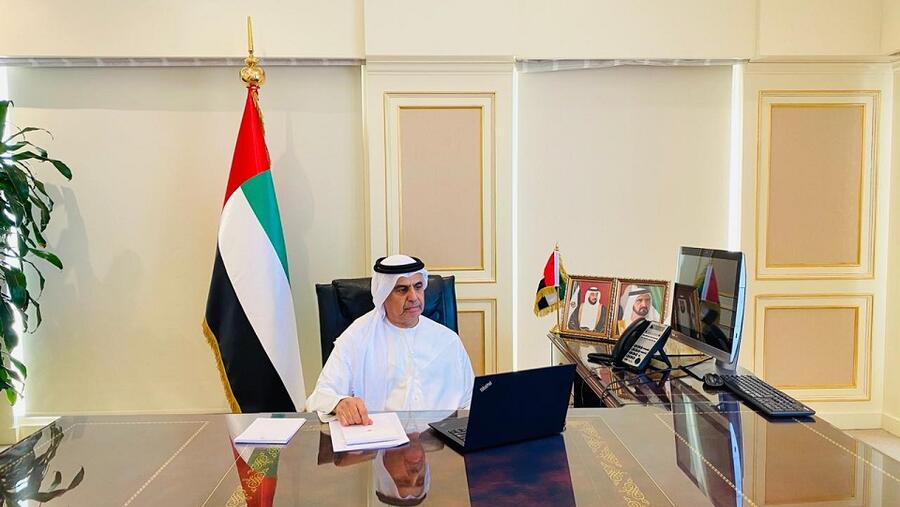 معالي عبيد حميد الطاير يشارك في الاجتماع الاعتيادي الثاني لمعالي وزراء المالية ومحافظي البنوك المركزية ضمن اجتماعات مجموعة العشرين