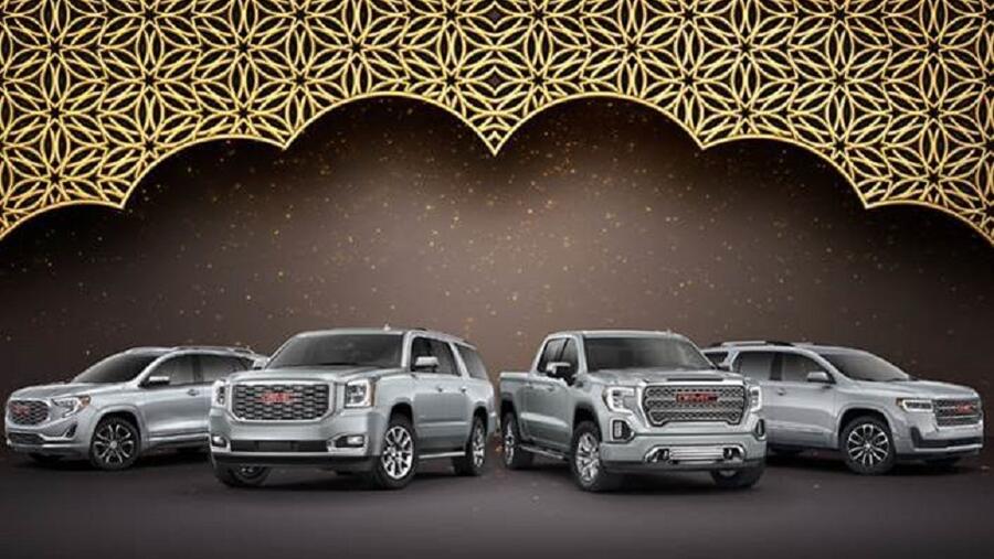 تحتفل شركة جي ام سي ووكلاؤها المحليون في دولة الإمارات، شركة الكندي للسيارات وبن حموده للسيارات، بحلول شهر رمضان المبارك هذا العام عبر تقديم باقة من العروض المميزة على سيارات العلامة الفاخرة.