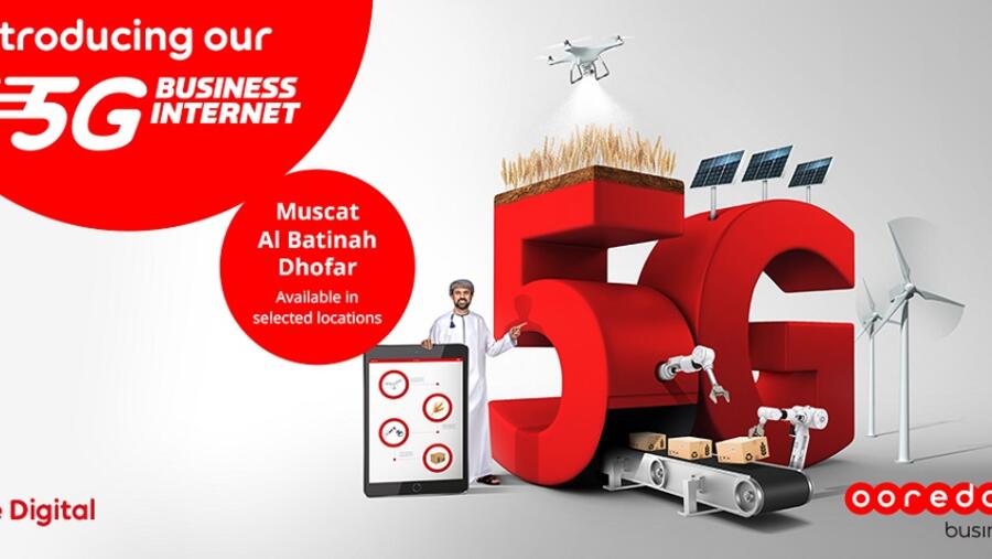 Ooredoo تقدم عصر رقمي جديد لمجتمع الأعمال مع تقنية الجيل الخامس 5G