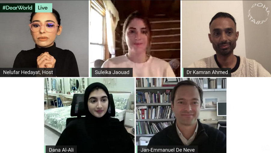 باحث و أكاديمي من جامعة أكسفورد خلال مشاركته بمناظرات الدوحة التابعة لمؤسسة قطر: "العالم بحاجة إلى مزيد من الوضوح لتفادي آثار جائحة كوفيد-19 السلبية على الصحة النفسية"