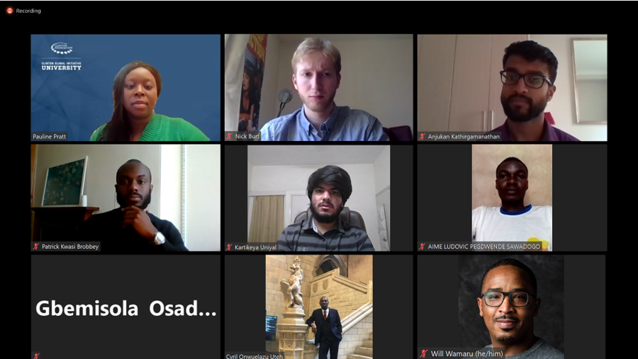 مؤسسة قطر : طالب جورجتاون يمثل مؤسسة قطر في اجتماع مبادرة كلينتون العالمية 2020