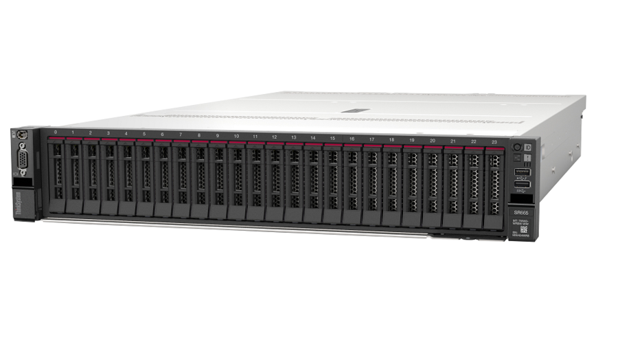الخادمان  ThinkSystem SR645وSR665 بالمقابس الثنائية يتميزان بالأداء الفائق وقدرات اتصال الإدخال/ الإخراج