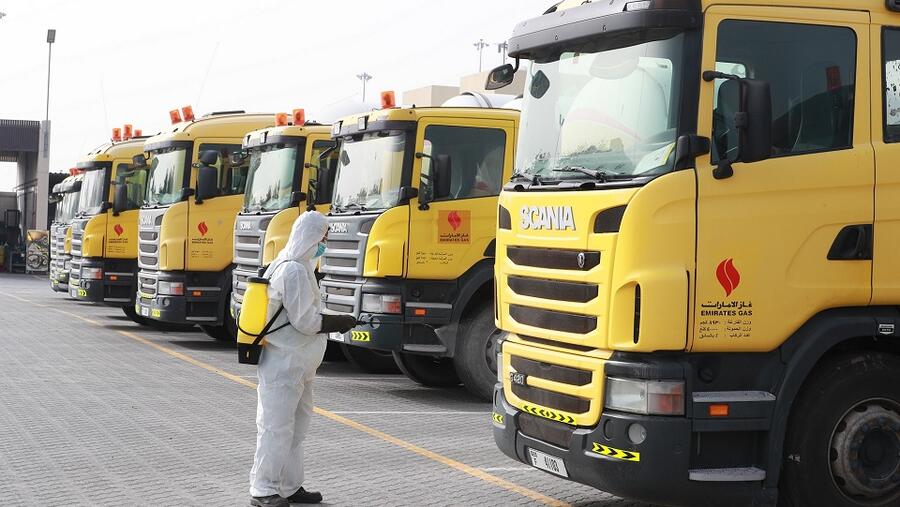 غاز الإمارات تطبّق مجموعة جديدة من الإجراءات الوقائية لمكافحة انتشار وباء "كورونا"