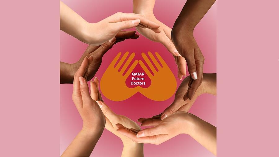 طالبات قطريات من المرحلة الثانوية يفزن بمسابقة وايل كورنيل للطب - قطر لكتابة المقال "الأيدي الشافية"