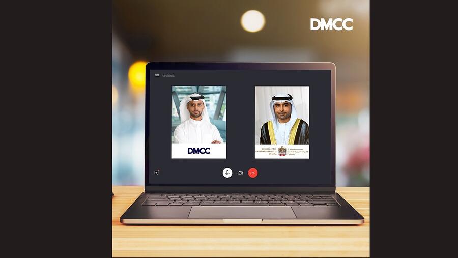 مركز دبي للسلع المتعددة يجري محادثة  افتراضية مع سفير دولة الإمارات العربية المتحدة لدى كندا