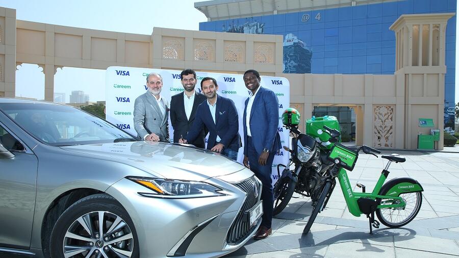 شركة كريم و Visa تتعاونان لدفع عجلة المدفوعات غير النقدية وتعزيز الشمول المالي والتحول الرقمي في منطقة الشرق الأوسط وشمال أفريقيا