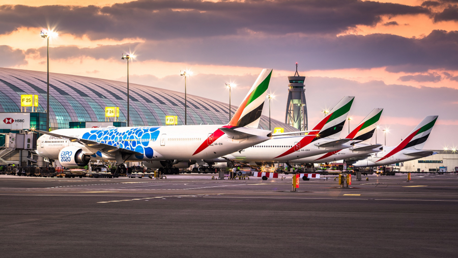 طيران الإمارات تضيف القاهرة وتونس والمالديف وغلاسكو إلى وجهات الركاب