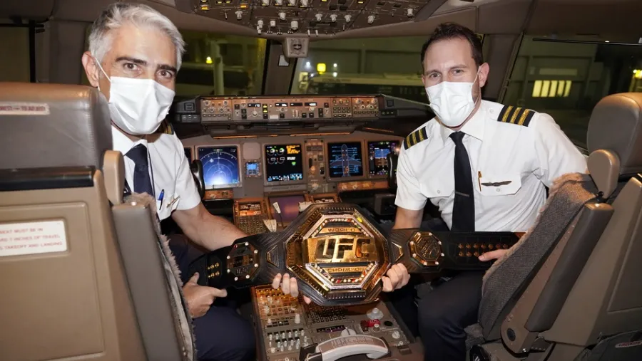 Etihad Airways Flies UFC to Fight Island in Abu Dhabi