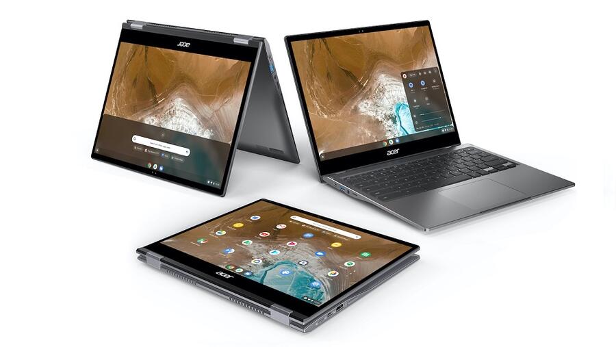 طرح جهاز الحاسوب المحمول Chromebook Spin 311 القابل للتحول المصمم خصيصاً للطلاب
