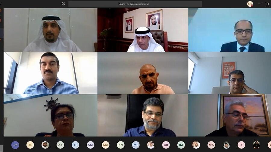 المجلس الاستشاري لجمارك دبي يناقش مرحلة ما بعد كورونا