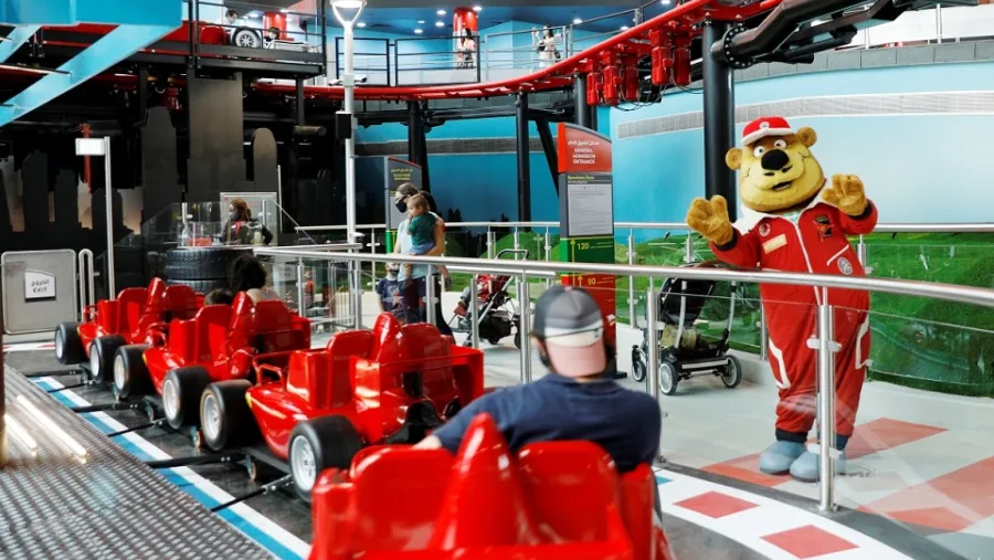In Pictures: Celebratory Fanfare as Ferrari World Abu Dhabi and Warner Bros. World Abu Dhabi Welcome Back Guests
