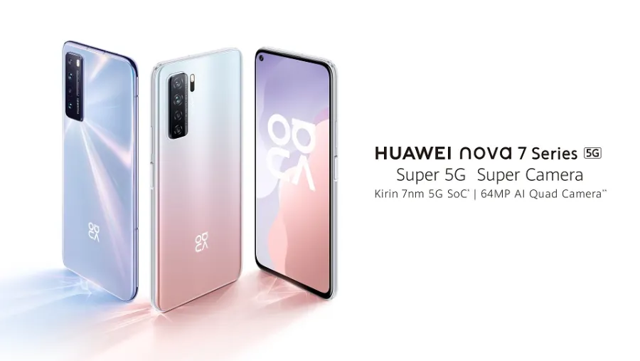 Huawei Launches the New HUAWEI Nova 7 5G for Pre-Order 
