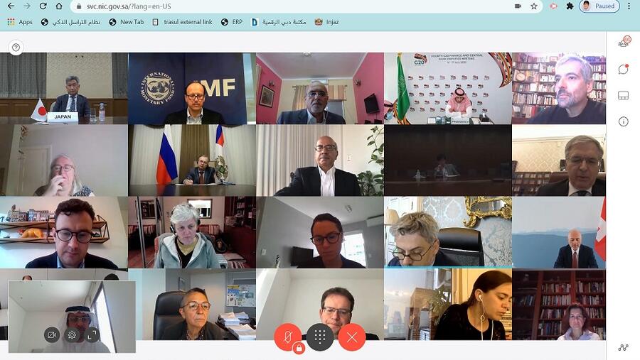 وزارة المالية تشارك في الاجتماع الرابع لوكلاء وزارة المالية ونواب البنوك المركزية ضمن المسار المالي في اجتماعات مجموعة العشرين