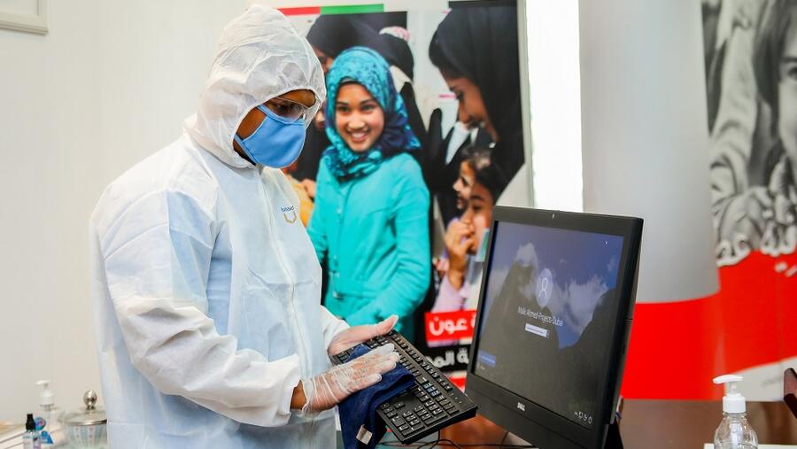 إمداد تقدّم خدمات تطهير رائدة لمقر "الهلال الأحمر الإماراتي" في دبي 