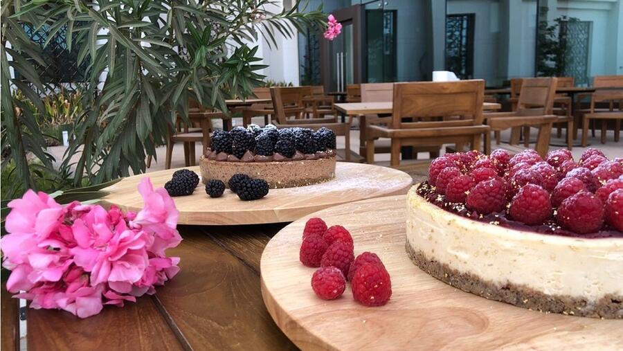 تشيز كيك من فندق جي دبليو ماريوت مسقط للحظات الحياة الحلوة