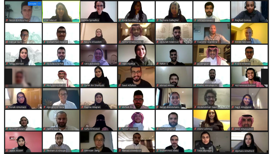 نجاحاً استثنائياً لورشة العمل الافتراضية لـبرنامج "جيل طموح" من بوسطن كونسلتينغ جروب 