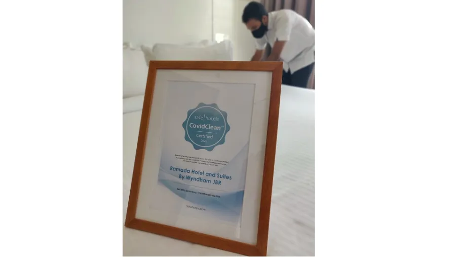 Ramada Hotel & Suites Dubai JBR secures Safehotels CovidClean certification