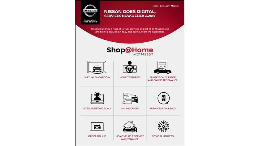 Nissan launches suite of virtual services to provide an easy and safe customer experience