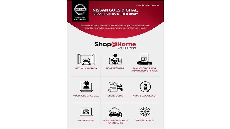 نيسان تطرح خدمات Shop@Home الجديدة للتسوّق من المنزل