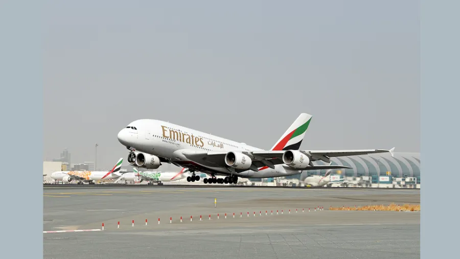 Emirates flight EK073 will receive a special welcome on arrival at Paris Charles De Gaulle