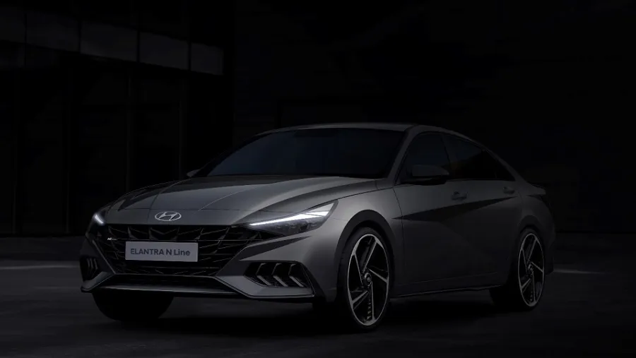 The All-new Elantra N Line brings performance-inspired N brand elements to seventh-generation sedan for the first time