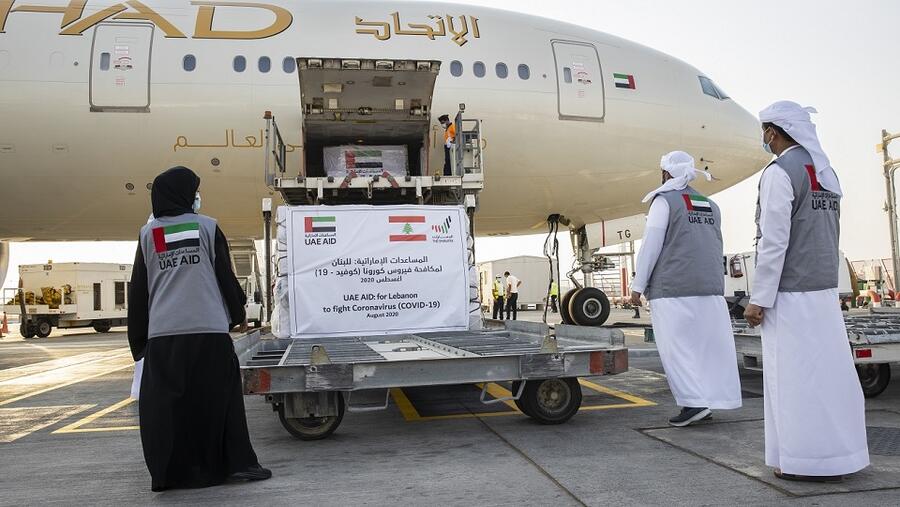 الاتحاد للطيران تدعم المساعدات الانسانية لدولة الامارات إلى بيروت