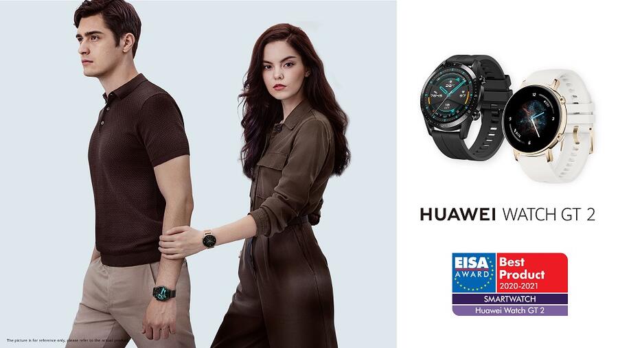 هواوي تفوز بجائزتي ’أفضل كاميرا هاتف ذكي‘ عن هاتف HUAWEI P40 PRO و’أفضل ساعة ذكية‘ عن ساعة HUAWEI WATCH GT 2 من جمعية الخبراء في مجال التصوير والصوت (EISA)