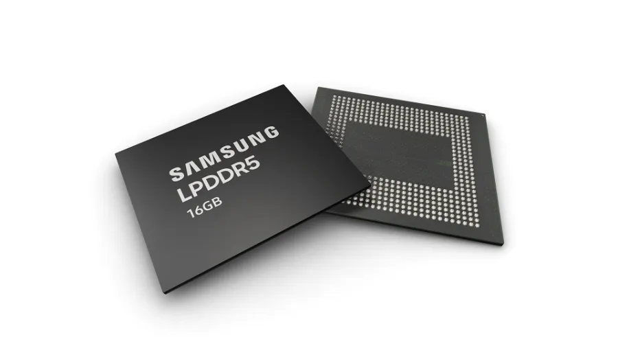 Samsung Begins Mass Production of 16Gb LPDDR5 DRAM at World's Largest Semiconductor Line