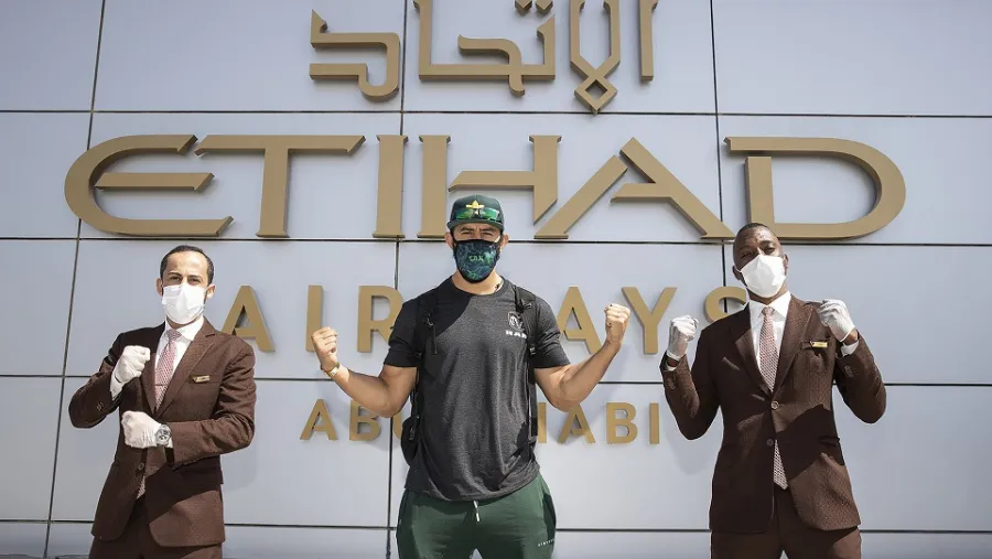 Etihad Airways Welcomes UFC Stars for the Return of UFC Fight Island