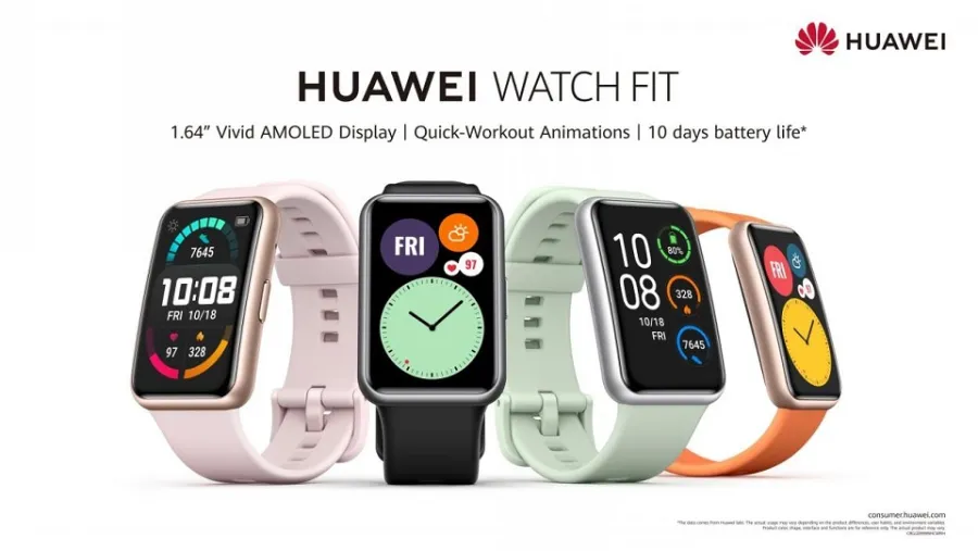 Huawei Introduces Its First Smart Sports Watch Huawei Watch Fit in Oman