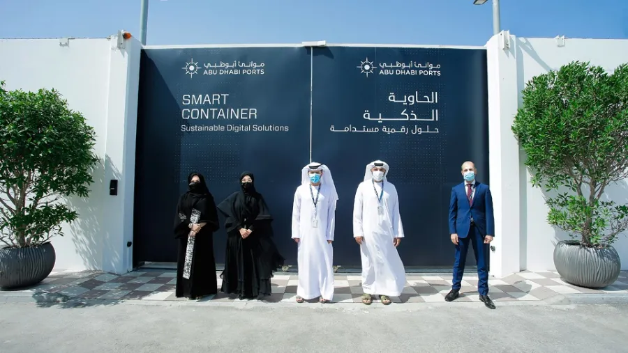 Abu Dhabi Ports launches Smart Container Initiative, eco-friendly mobile data centres housed in a safe and optimised environment.   