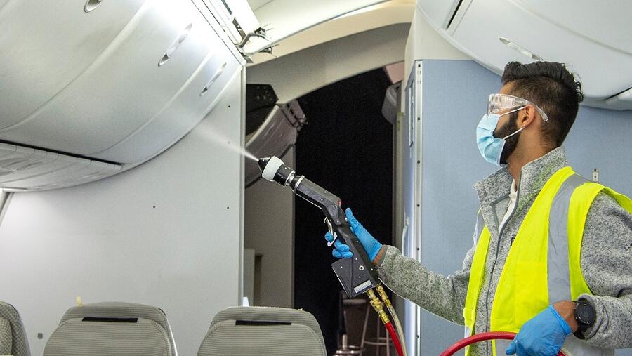 Boeing and University of Arizona Show Cleaning Tools and Techniques Effective Against COVID-19