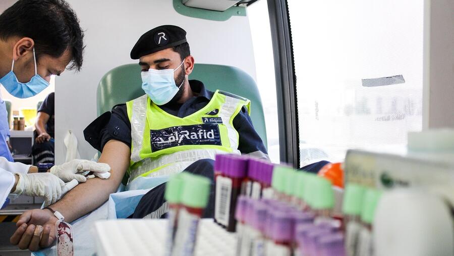 "رافد لحلول المركبات" تنظم حملة للتبرع بالدم في مقرها الرئيس