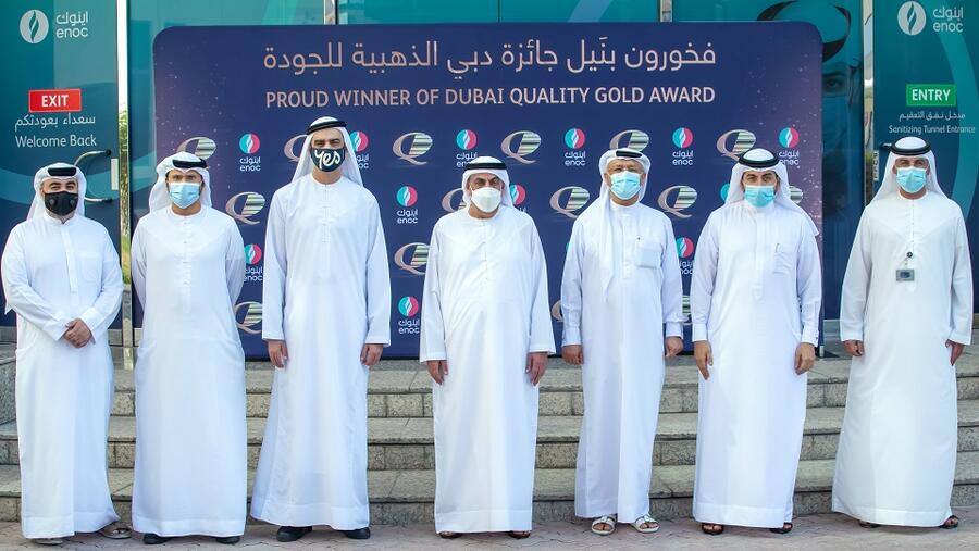 اينوك تفوز بجائزة دبي الذهبية للجودة