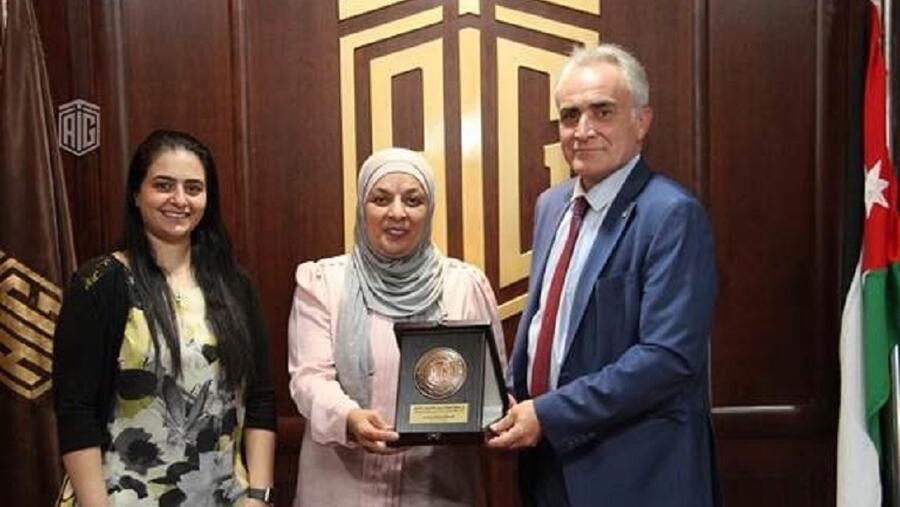 أبوغزاله يستقبل أمين سر جمعية أصدقاء مرضى الثلاسيميا الفلسطينية لبحث سبل الاستدامة في عمل الجمعية