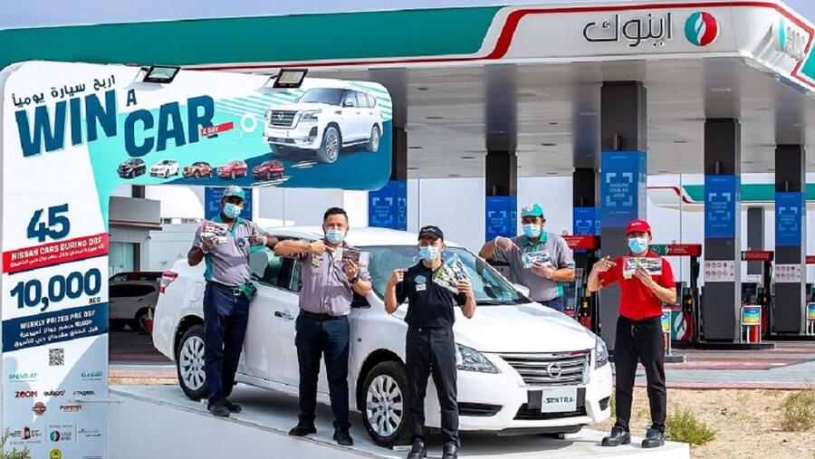 اينوك تقدّم جوائز بقيمة 20 مليون درهم وسحوبات على 80 سيارة  خلال مهرجان دبي للتسوق