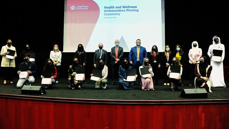 Abu Dhabi University Announces Health and Wellness Ambassadors for the Academic Year 2020-2021