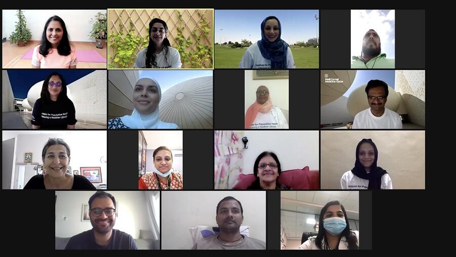 شاركت أعداد غير مسبوقة في نسخة هذا العام من أسبوع طب نمط الحياة، المبادرة السنوية لقسم الصحة السكانية في وايل كورنيل للطب - قطر.