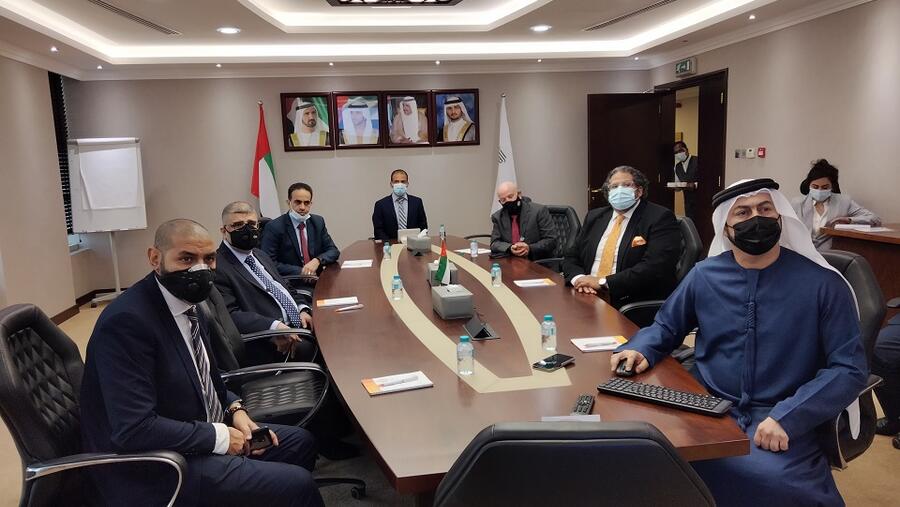 معهد دبي القضائي يستقبل وفداً مشتركاً من القضاء العسكري الأردني والأمم المتحدة
