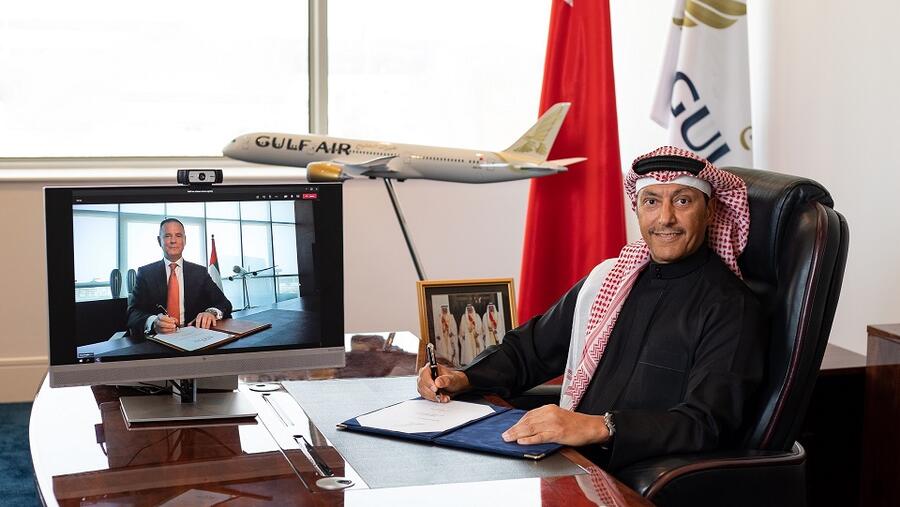 الاتحاد للطيران وطيران الخليج تعلنان عن اتفاقية تعاون تجاري استراتيجي