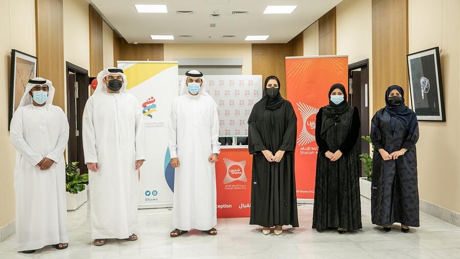 مدينة الشارقة للإعلام (شمس) توقع مذكرة تفاهم مع مؤسسة الشارقة لرياضة المرأة