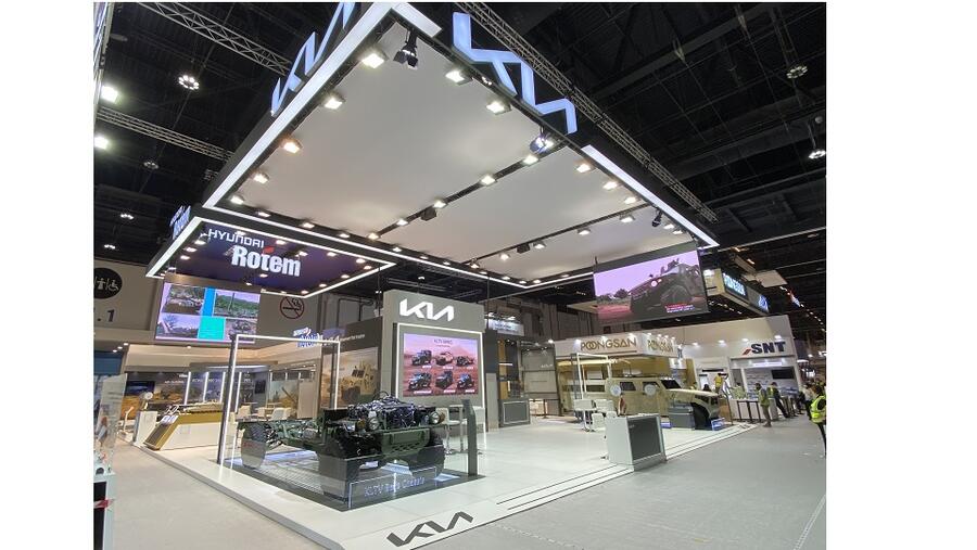 كيا تعرض تقنياتها للمركبات الدفاعية في معرض "آيدكس 2021"